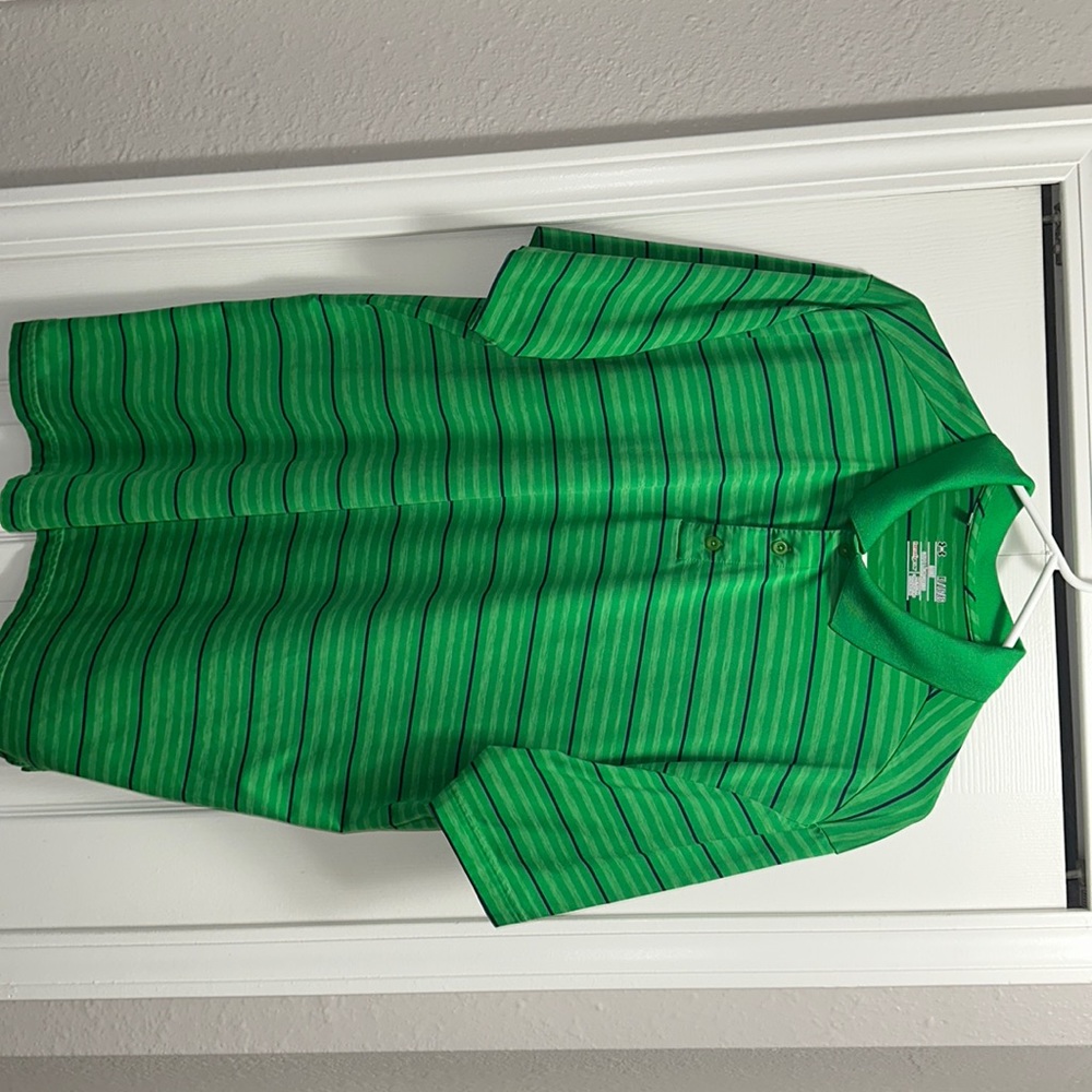 Under Armour Heat Gear Loose fit green XL polo